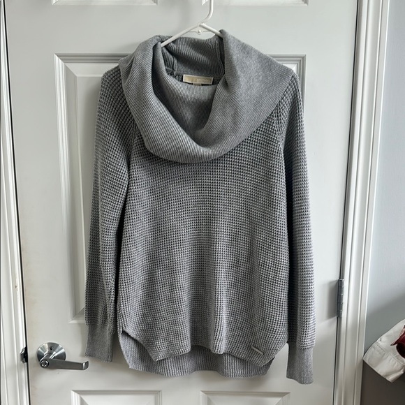 Gray Michael Kors Cowl Neck Sweater - Picture 1 of 5